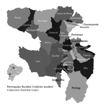 Distribución políticadel DMQ 2014